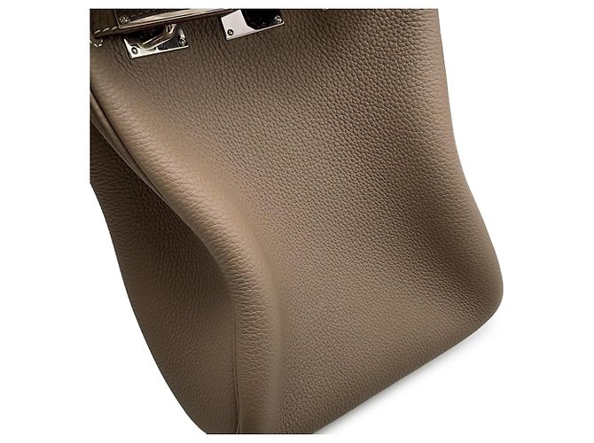 Hermès Borsa a corpo Hermes Kelly Accad PM Taupe - vista 6