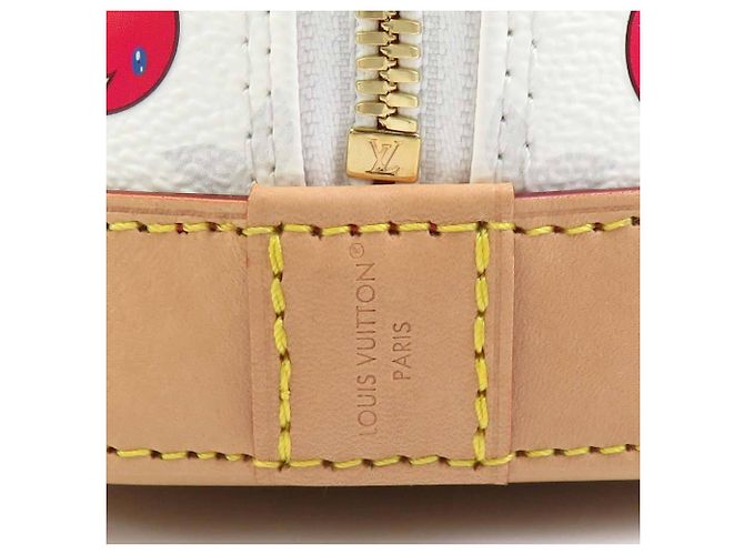 Bolso Alma BB Monograma Cereza Louis Vuitton Blanco - vista 13