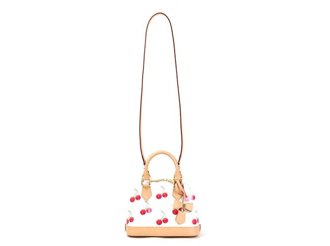 Bolso Alma BB Monograma Cereza Louis Vuitton Blanco - vista 15