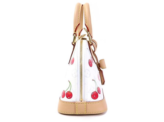 Bolso Alma BB Monograma Cereza Louis Vuitton Blanco - vista 2