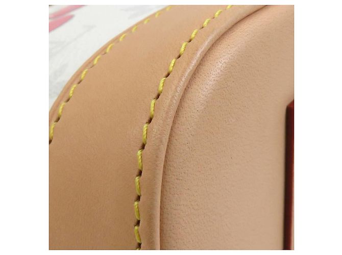 Bolso Alma BB Monograma Cereza Louis Vuitton Blanco - vista 6