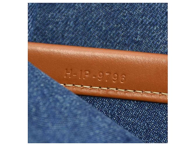 Céline Celine Große Cabas-Tasche in Denim Blau - Ansicht 11