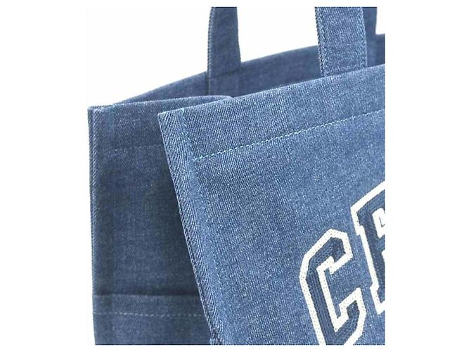 Céline Celine Große Cabas-Tasche in Denim Blau - Ansicht 6