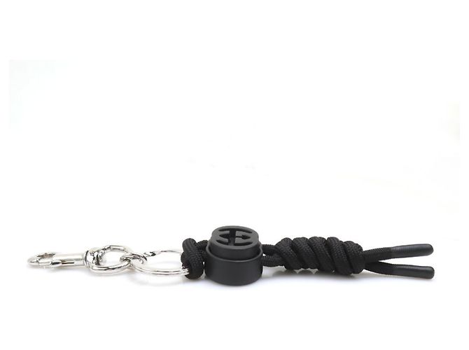 Charm per borsa in nylon nero Gucci - vista 2