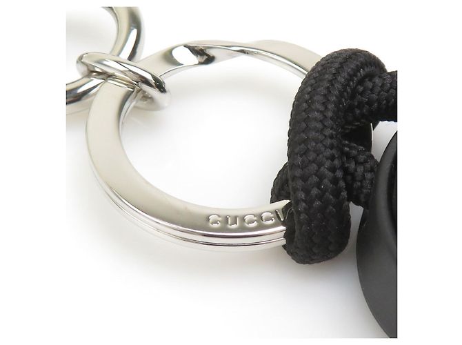 Charm per borsa in nylon nero Gucci - vista 6