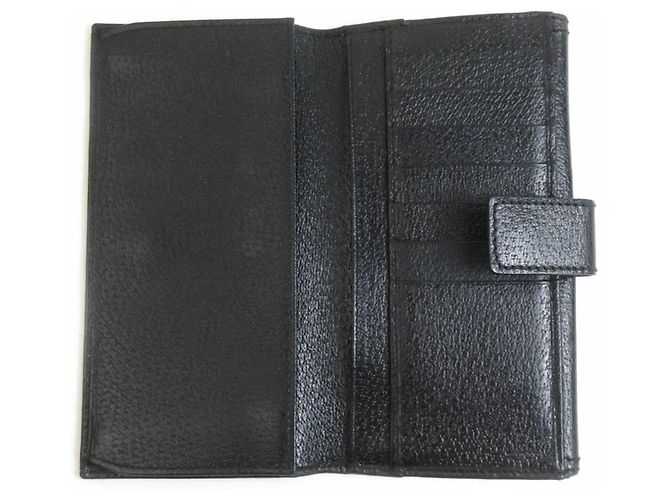 Gucci Bi-Fold Langbörse Schwarz - Ansicht 3