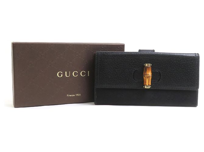 Gucci Bi-Fold Langbörse Schwarz - Ansicht 8