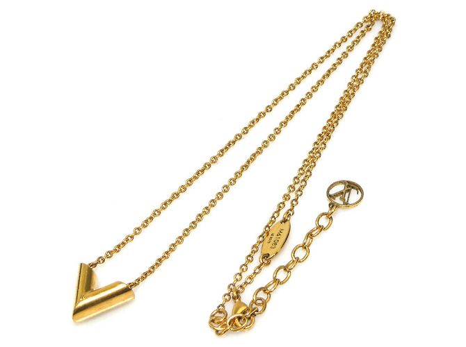 Louis Vuitton Essential V Metallkette Golden - Ansicht 11