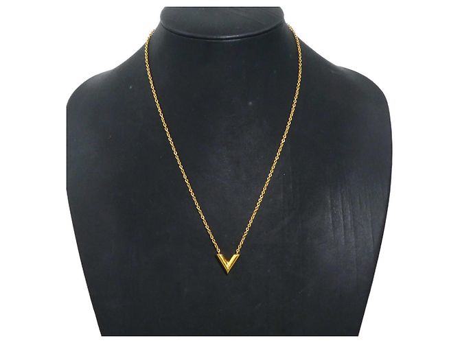 Louis Vuitton Essential V Metallkette Golden - Ansicht 12