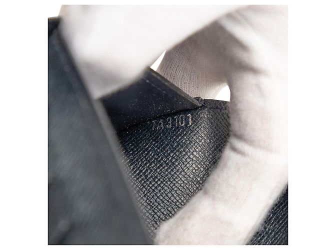 Portafoglio Brazza in Taiga Nera Louis Vuitton Nero - vista 6