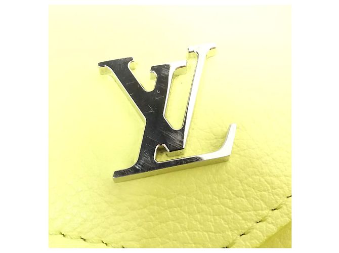 Cartera Lockmini en Taurillon Amarillo Louis Vuitton - vista 7