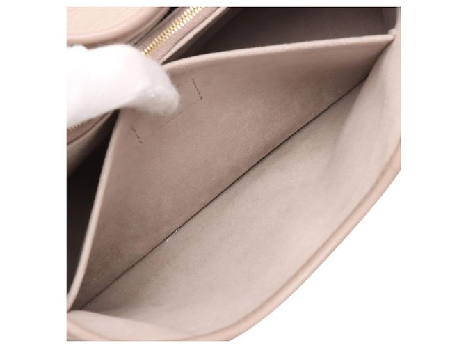 Borsa Tote Babylone PM in Monogram Empreinte beige di Louis Vuitton - vista 6