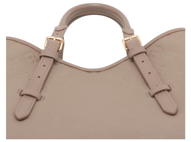 Borsa Tote Babylone PM in Monogram Empreinte beige di Louis Vuitton - vista 8