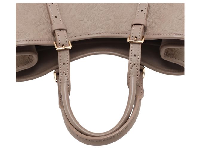 Borsa Tote Babylone PM in Monogram Empreinte beige di Louis Vuitton - vista 9