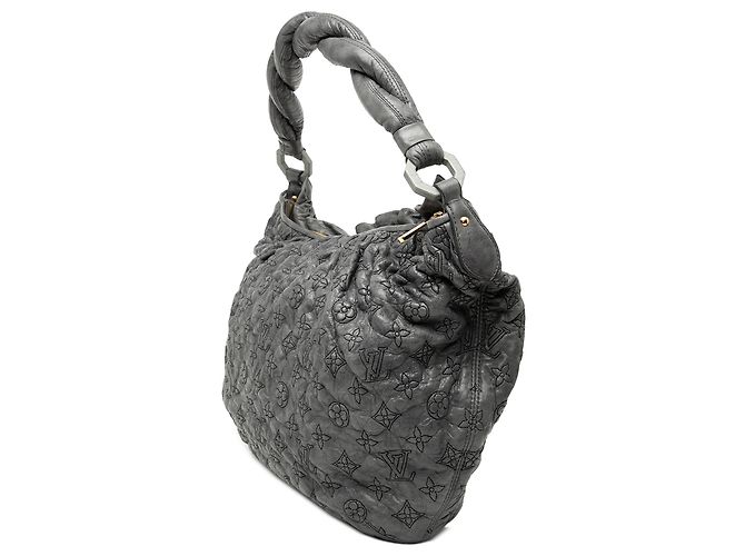 Louis Vuitton Monogram Olympe Nimbus GM Grigio Marrone - vista 2