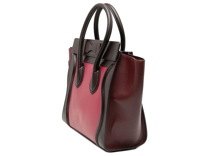 Luggage Céline Celine Pink Micro Tricolor Leder Reisetasche - Ansicht 2