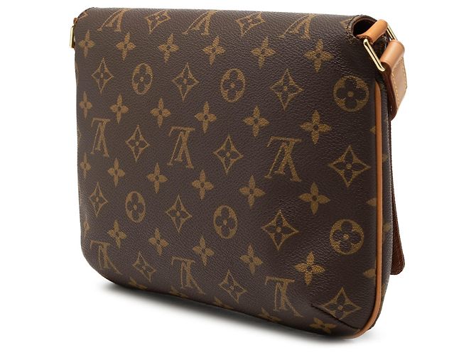 Louis Vuitton Musette Tango Monogram Marrone con Manico Corto - vista 2