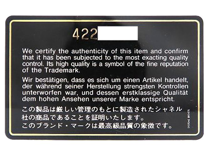 Borsa a spalla Chanel in caviar trapuntato nero con tasca frontale CC - vista 29