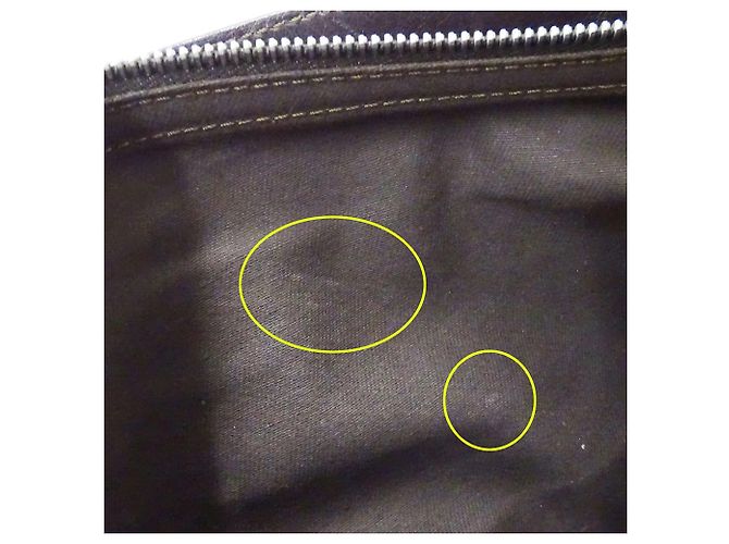 Boogie Céline Borsa in pelle marrone scuro Celine - vista 16