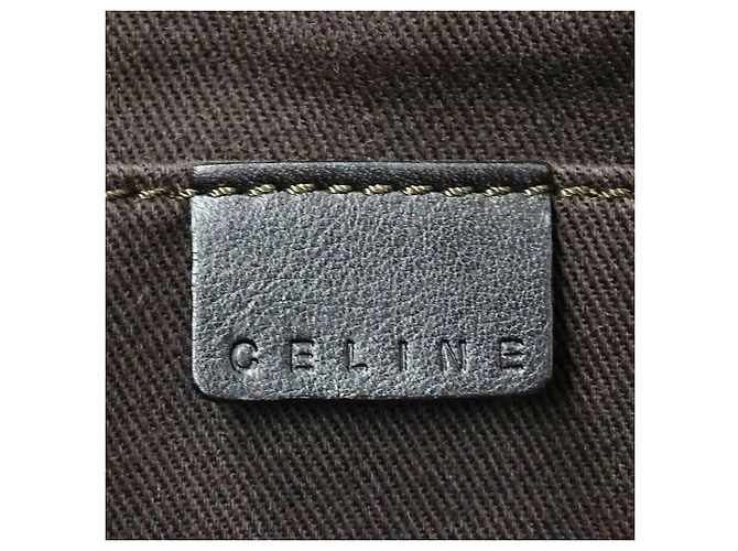 Boogie Céline Borsa in pelle marrone scuro Celine - vista 7