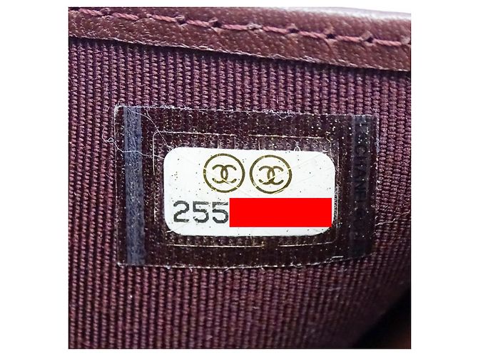 Chanel Schwarze Matelassé Lammleder Trifold Geldbörse - Ansicht 10