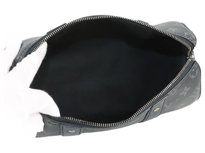 Schulterhandtasche Keepall City Monogram Eclipse Reverse Louis Vuitton Monogramm - Ansicht 6