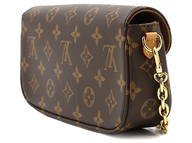 Borsa Louis Vuitton Monogram Wallet on Chain Ivy Monogramma - vista 3