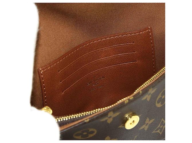 Borsa Louis Vuitton Monogram Wallet on Chain Ivy Monogramma - vista 7