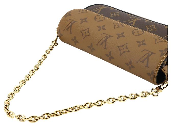 Borsa a Spalla Louis Vuitton Monogram Reverse Wallet On Chain Ivy Monogramma - vista 6
