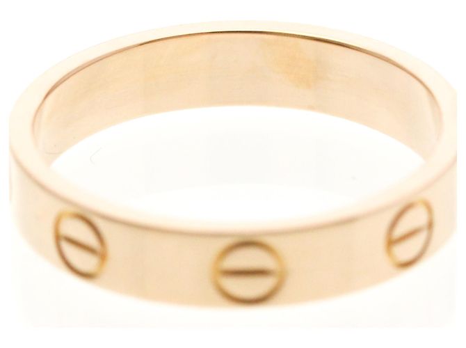 Anillo Mini Love Cartier en Oro Rosa Dorado - vista 3