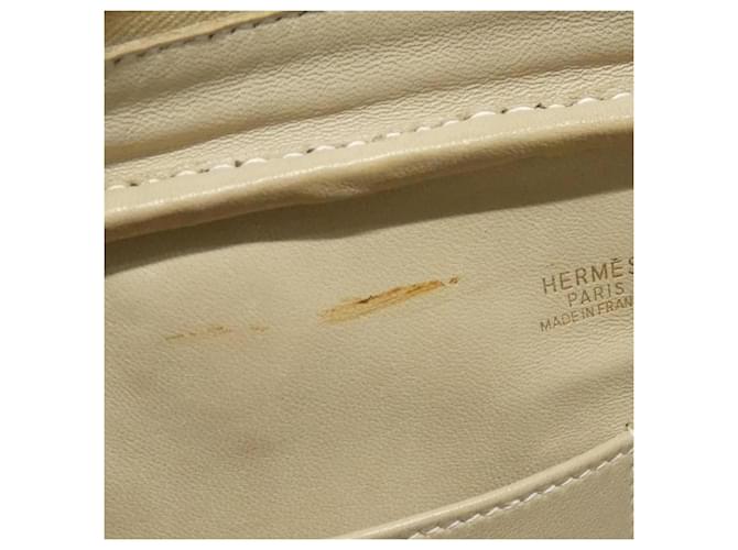Borsa Hermès Plume Elan Beige - vista 7