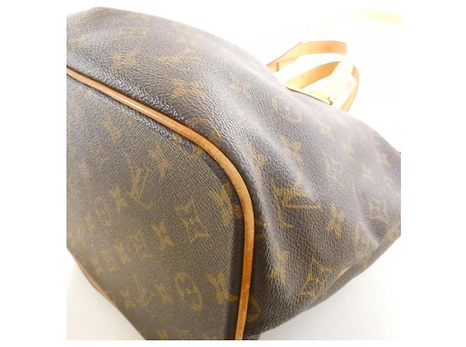 Borsa Louis Vuitton Monogram Palermo PM Marrone - vista 3