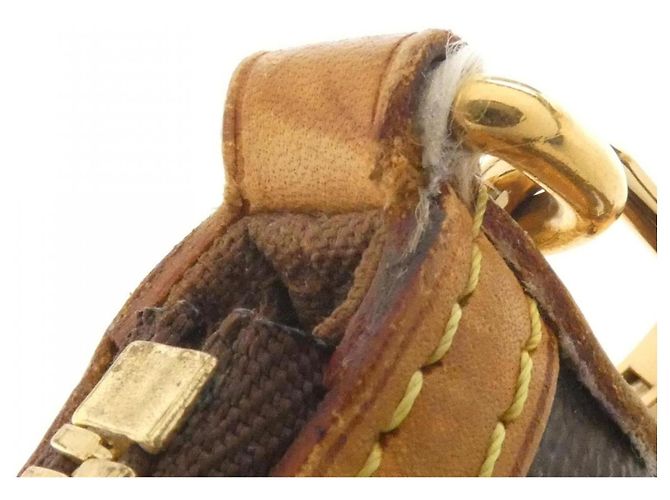 Borsa Louis Vuitton Monogram Palermo PM Marrone - vista 5