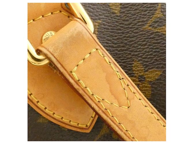 Borsa Louis Vuitton Monogram Palermo PM Marrone - vista 7