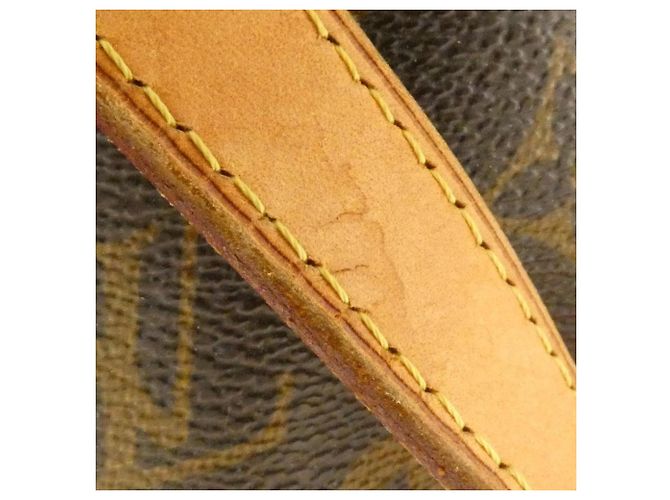 Borsa Louis Vuitton Monogram Palermo PM Marrone - vista 8