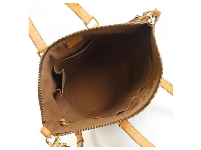 Borsa Louis Vuitton Monogram Palermo PM Marrone - vista 9