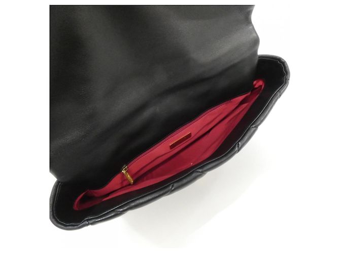 Borsa a Spalla Chanel 19 AS1162 Nero - vista 7