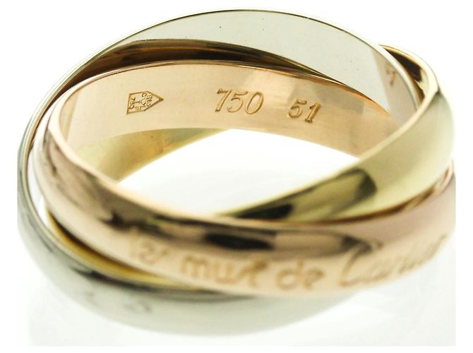 Anello di moda Trinity di Cartier D'oro - vista 8