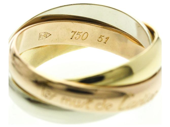 Anello di moda Trinity di Cartier D'oro - vista 6