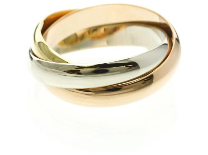 Anello di moda Cartier Trinity D'oro - vista 3