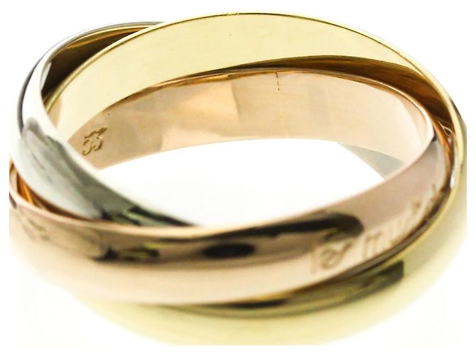 Anello di moda Cartier Trinity D'oro - vista 5