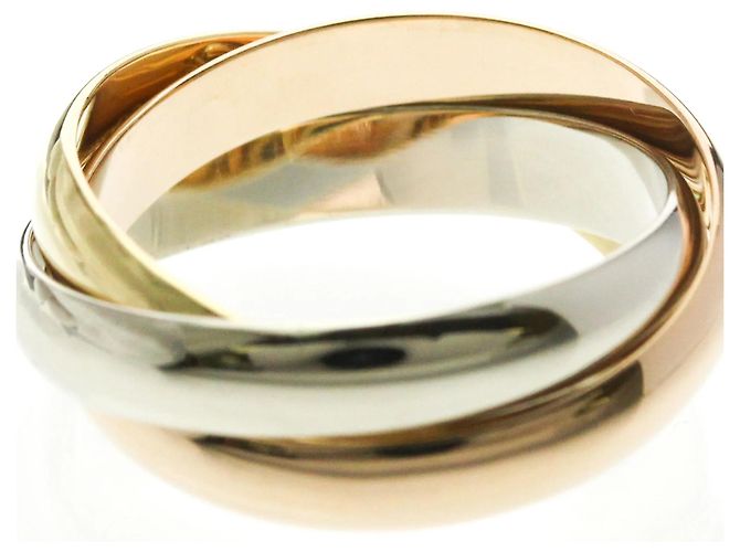 Anello di moda Cartier Trinity D'oro - vista 6