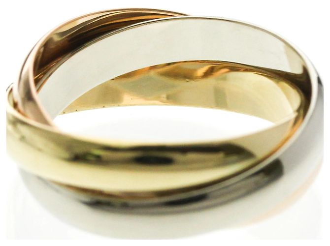Anello di moda Cartier Trinity D'oro - vista 8