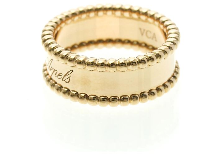 Anillo Perle Signature Van Cleef & Arpels Dorado - vista 2
