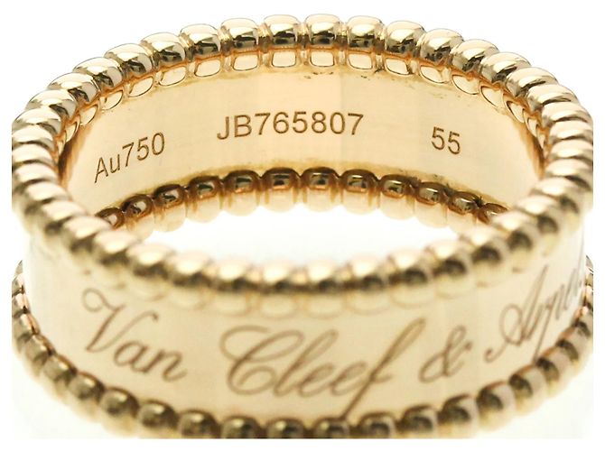 Anillo Perle Signature Van Cleef & Arpels Dorado - vista 5