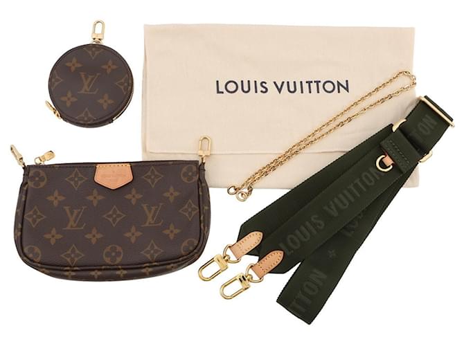 Louis Vuitton Monogram Multi Pochette Accessori Cachi - vista 13