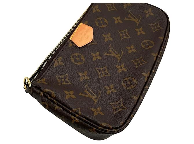Louis Vuitton Monogram Multi Pochette Accessori Cachi - vista 6