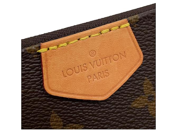 Louis Vuitton Monogram Multi Pochette Accessori Cachi - vista 7