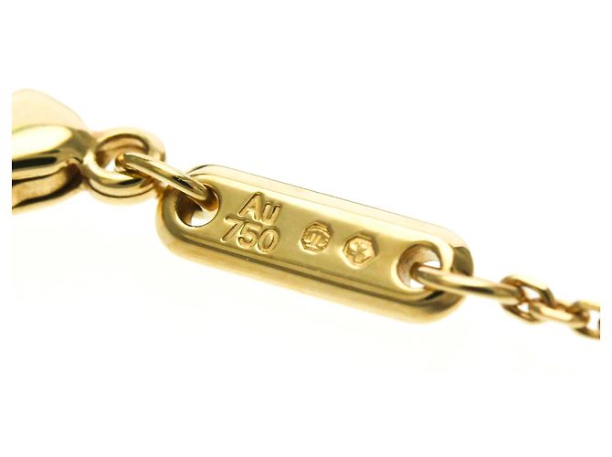 Collar Péndulo Chopard Happy Diamonds Dorado - vista 13