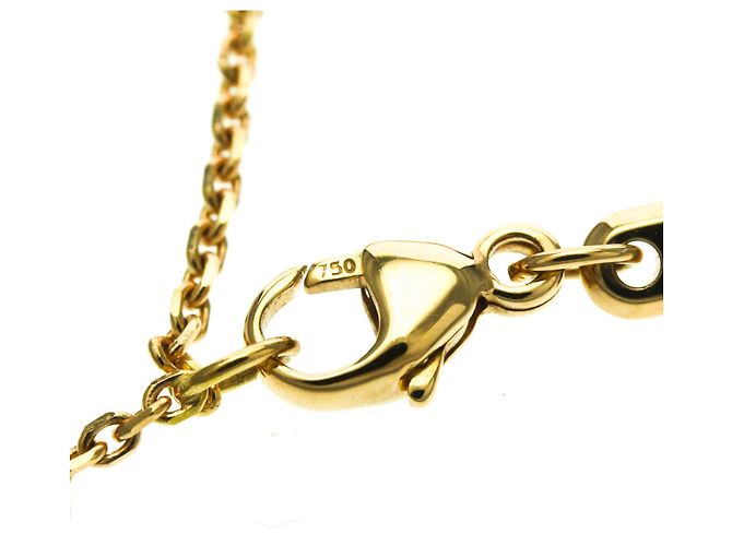 Collar Péndulo Chopard Happy Diamonds Dorado - vista 14